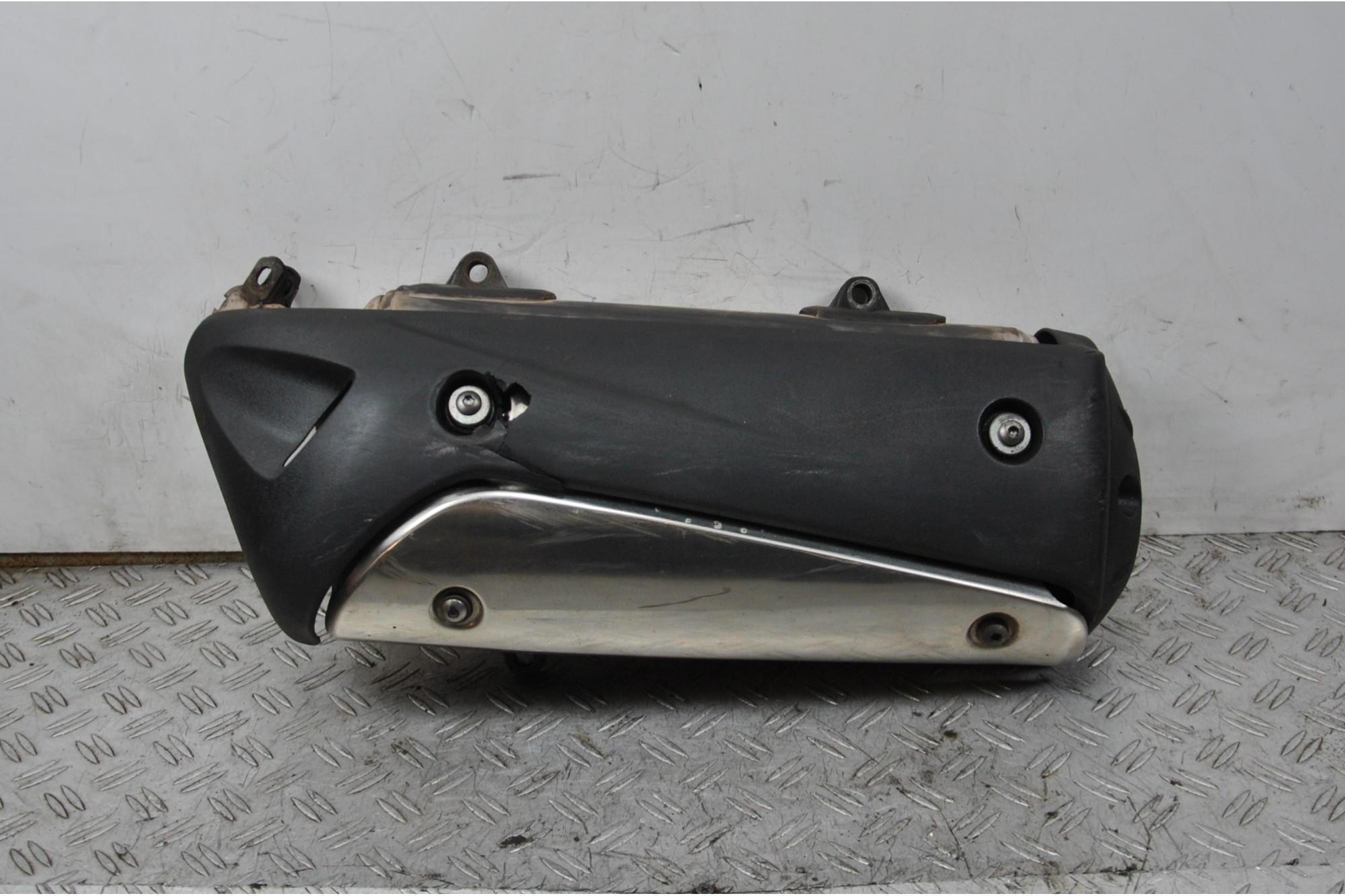 Marmitta terminale Di Scarico Honda Sh 300 Dal 2006 al 2010  1666344395227