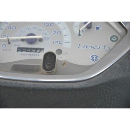 Carena PortaStrumentazione Con Strumentazione Contachilometri Piaggio Liberty 200 RST dal 2004 al 2008 Km 30400  1666348032555