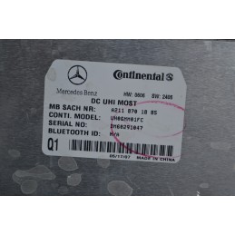 Centralina Blue e Me Mercedes ML W164 dal 2005 al 2011 Cod a2118701885  1666792703438