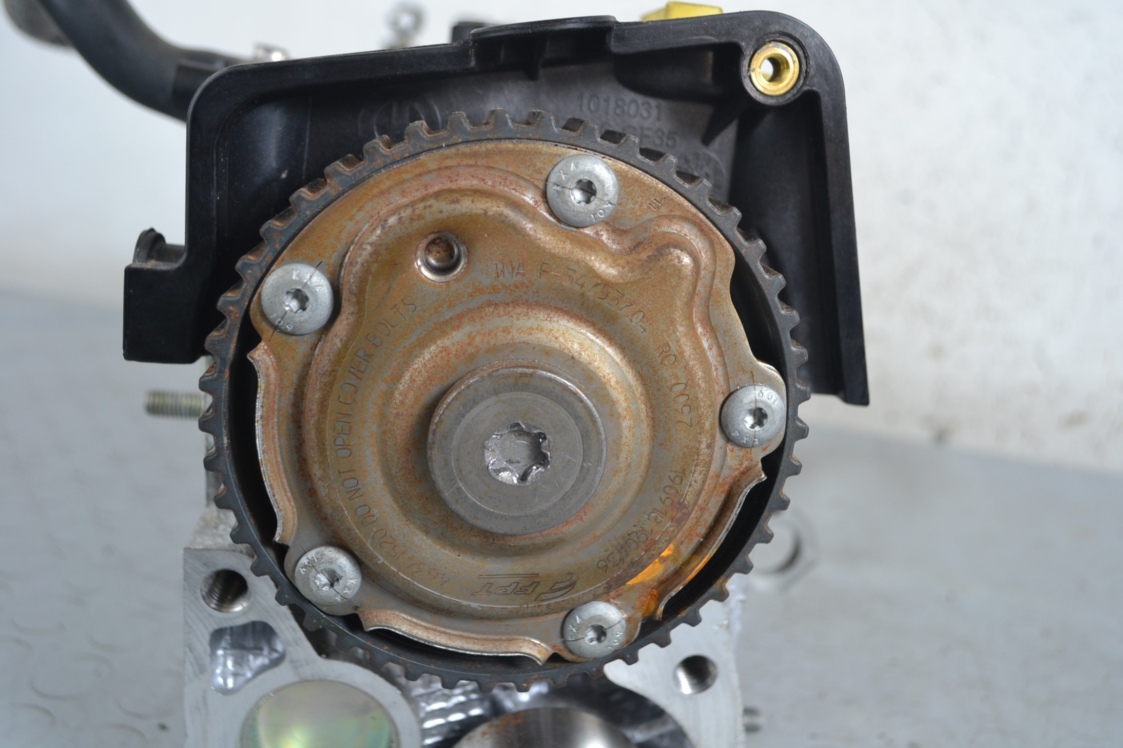 58902- Testata usata con variatore di fase Fiat Panda 312 Benzina/GPL dalla casa - Foto 5 di 15