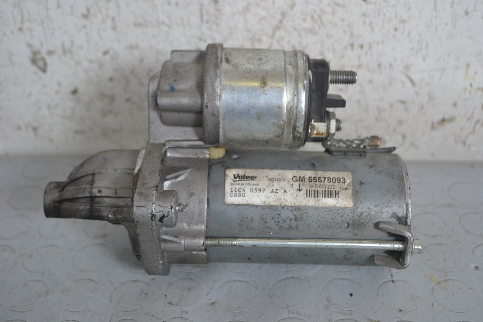 Motorino avviamento Opel Corsa 1.3 mtj Dal 2006 al 2014 Cod 55578093  1666856979533