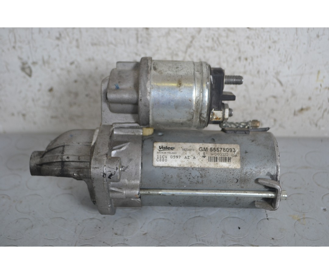 Motorino avviamento Opel Corsa 1.3 mtj Dal 2006 al 2014 Cod 55578093  1666856979533