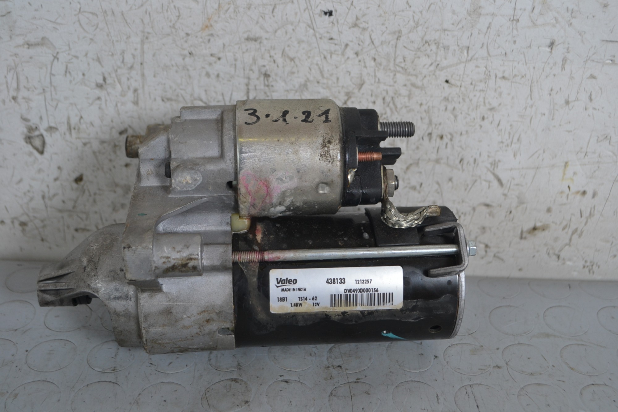 Motorino avviamento Peugeot 207 Dal 2006 al 2015 Cod 1213257  1666857185087