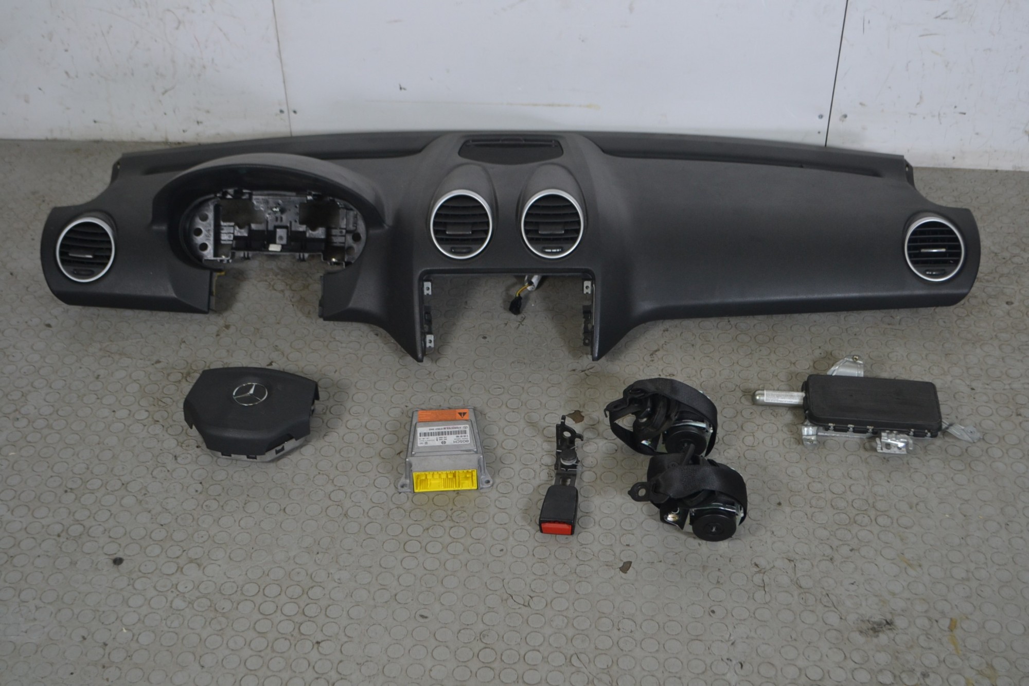 Kit airbag Mercedes Classe ML W164 Dal 2005 al 2011 Cod A1648207926  1667396445274