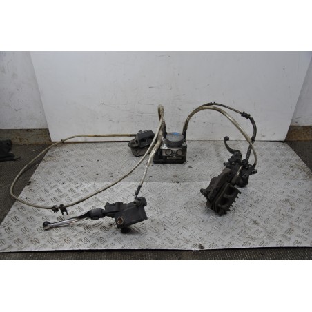 Impianto Frenante Completo Anteriore e Posteriore Kawasaki J300 ABS Dal 2014 Al 2016 1667558854180
