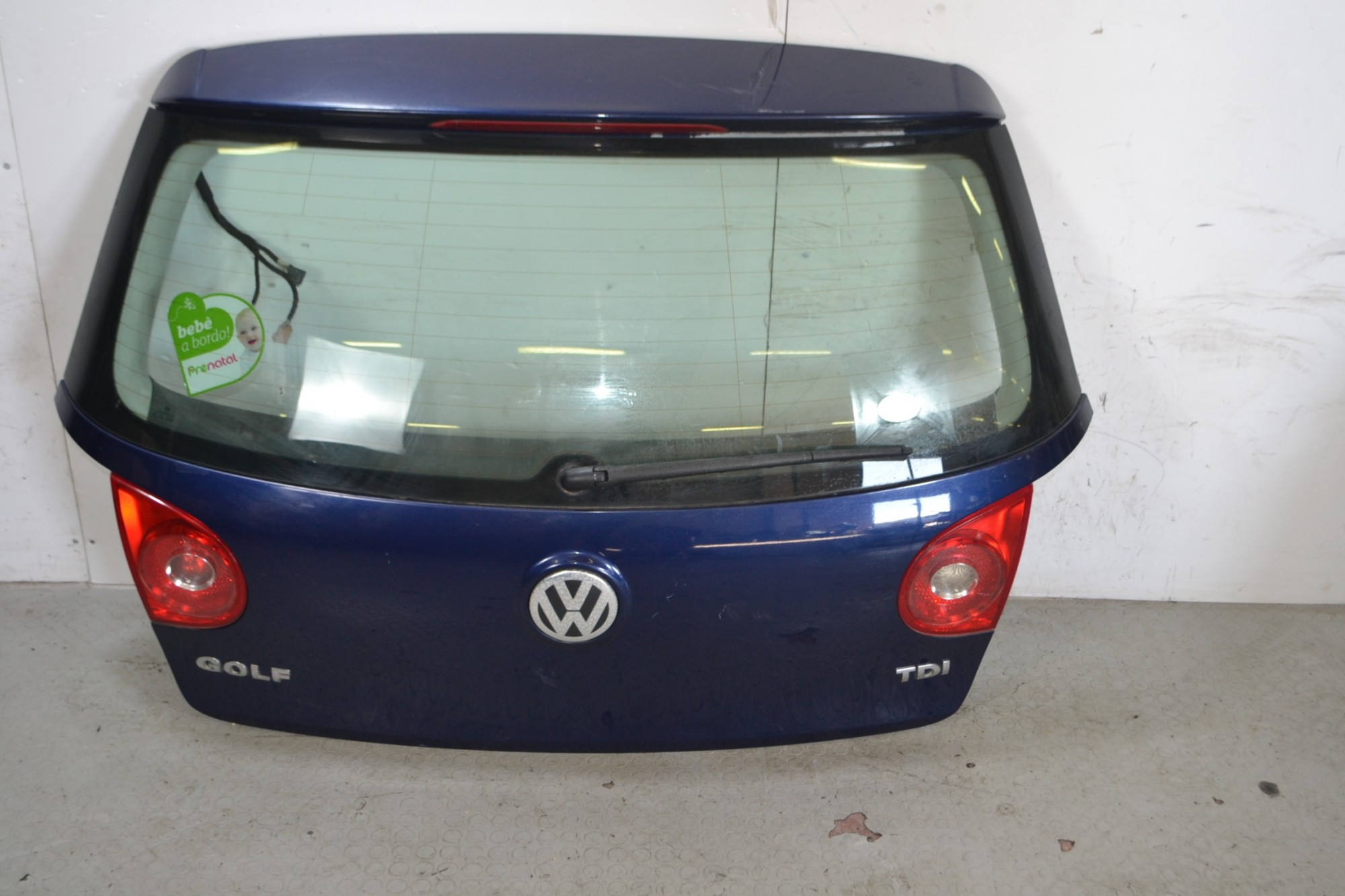 Portellone bagagliaio posteriore Volkswagen Golf V3 Dal 2003 al 2008 Blu  1667898223974