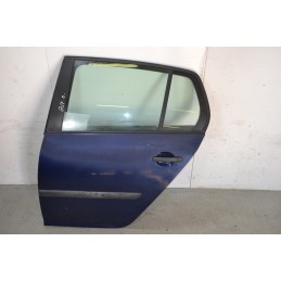 Portiera sportello posteriore SX Volkswagen Golf V Dal 2003 al 2008 Colore blu  1667906616613