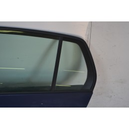 Portiera sportello posteriore SX Volkswagen Golf V Dal 2003 al 2008 Colore blu  1667906616613