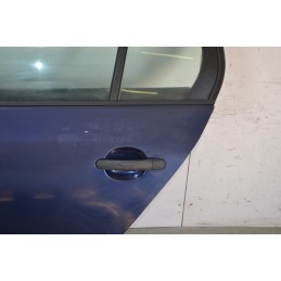 Portiera sportello posteriore SX Volkswagen Golf V Dal 2003 al 2008 Colore blu  1667906616613