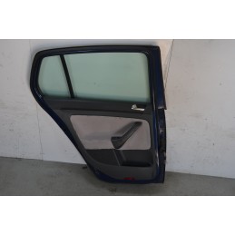 Portiera sportello posteriore SX Volkswagen Golf V Dal 2003 al 2008 Colore blu  1667906616613