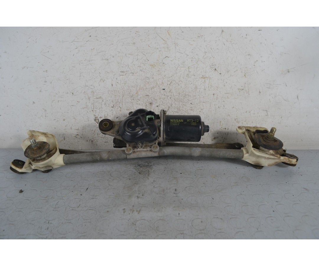 Motorino tergicristalli anteriore Nissan Micra K12 Dal 2002 al 2010 Cod 1155646-B  1667982851182