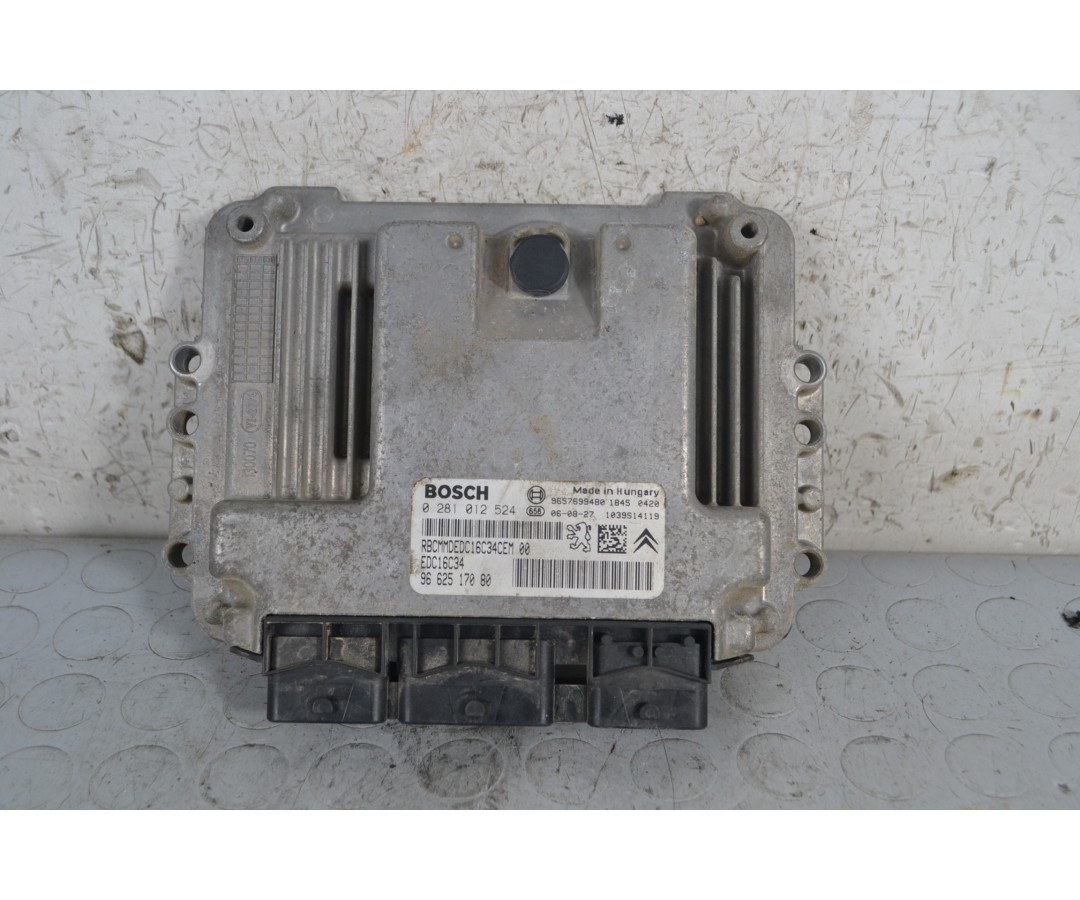 Centralina ECU Citroen C3 Pluriel Dal 2003 al 2010 Cod 9662517080 1.4 HDI  1667984100202