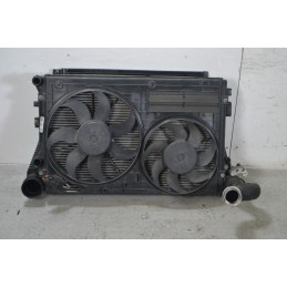 Pacco radiatori + elettroventola Volkswagen Golf V Dal 2003 al 2008 Cod 1K0.121.207 Altro cod NISSENS 65279A 1.9 diesel  1667...