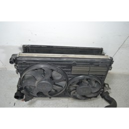 Pacco radiatori + elettroventola Volkswagen Golf V Dal 2003 al 2008 Cod 1K0.121.207 Altro cod NISSENS 65279A 1.9 diesel  1667...