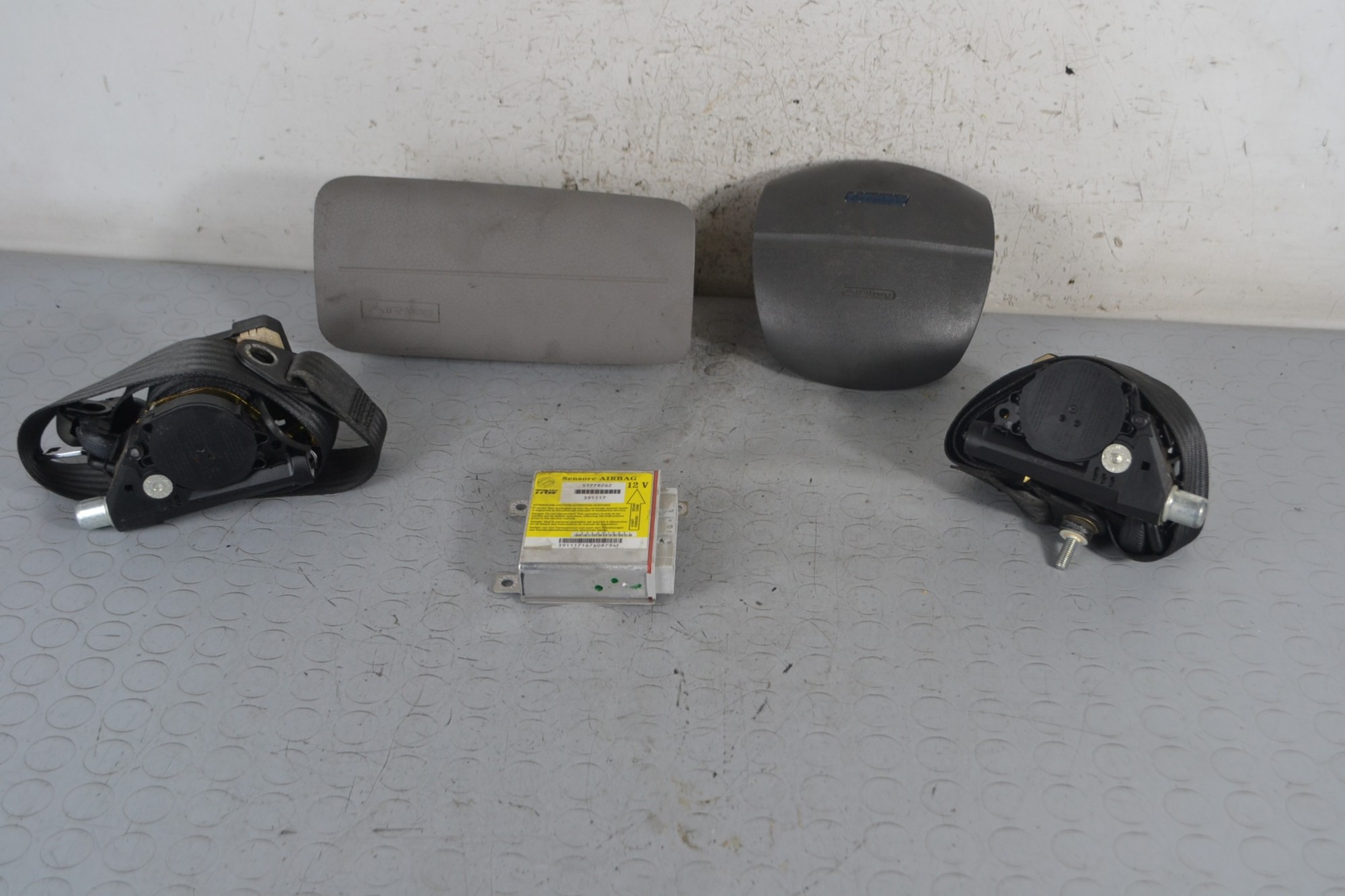 Kit Airbag Fiat Seicento dal 2005 al 2010 Cod 51778262  1667982783551