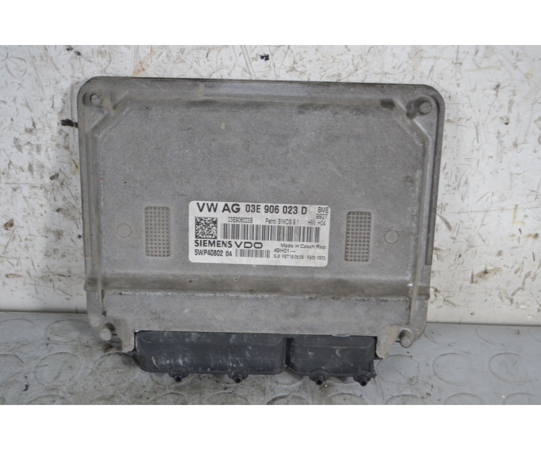 Centralina ECU Seat Ibiza Dal 2002 al 2009 Cod 03E906023D  1668769404331