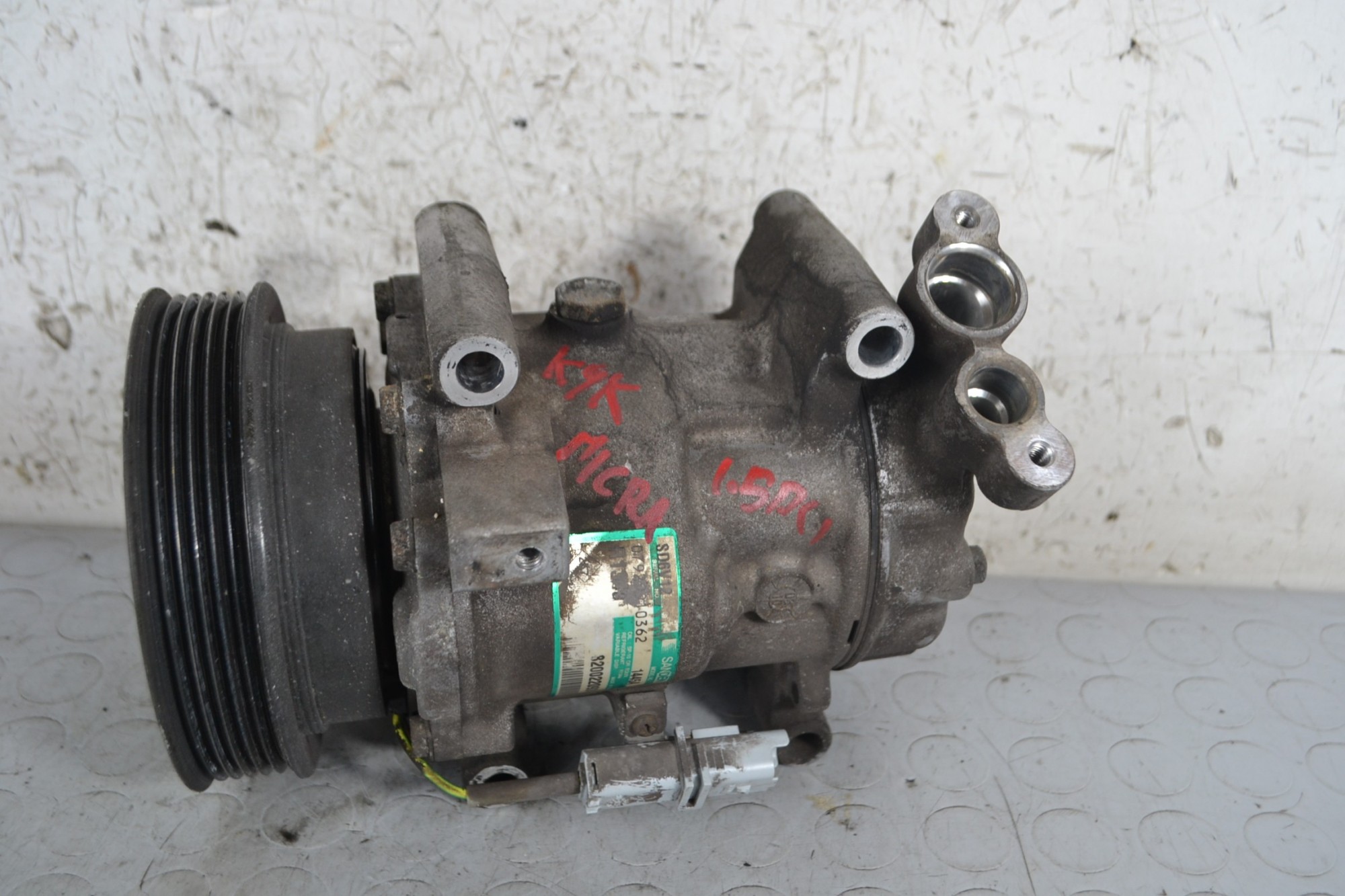 Compressore AC Nissan Micra K12 Dal 2002 al 2010 Cod 8200220924  1669129681584