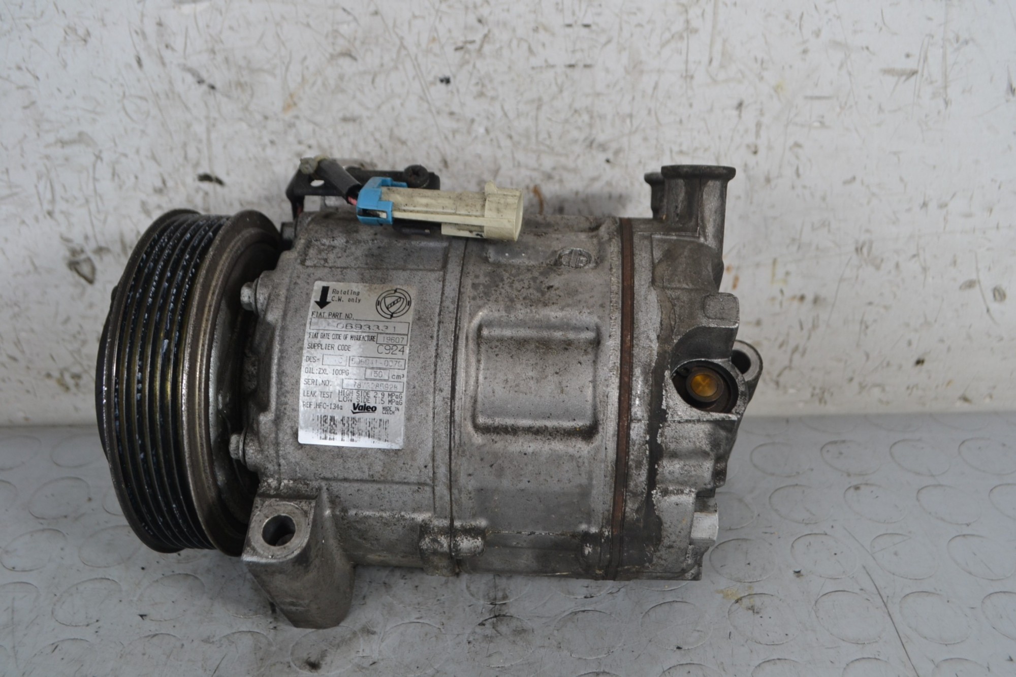 Compressore Aria Condizionata Alfa Romeo 159 Dal 2005 al 2011 Cod 60693331  1669132203117