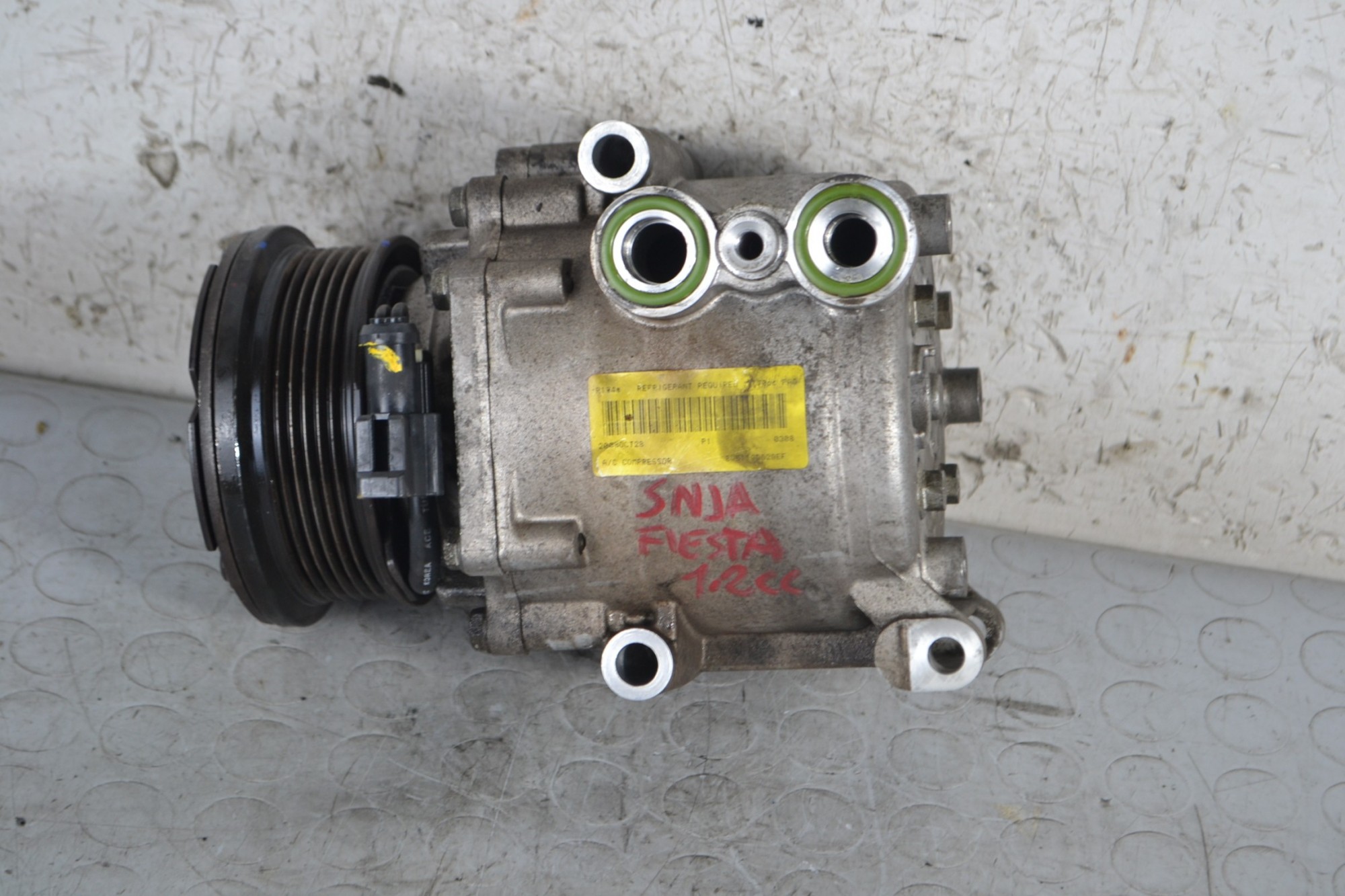 Compressore Aria Condizionata Ford Fiesta VI dal 2008 al 2013 Cod 8v5119d629ep Cod Motore SNJA  1669710178189