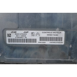 Centralina ECU Citroen C3 Pluriel dal 2003 al 2010 Cod 9661700480  1669737566402