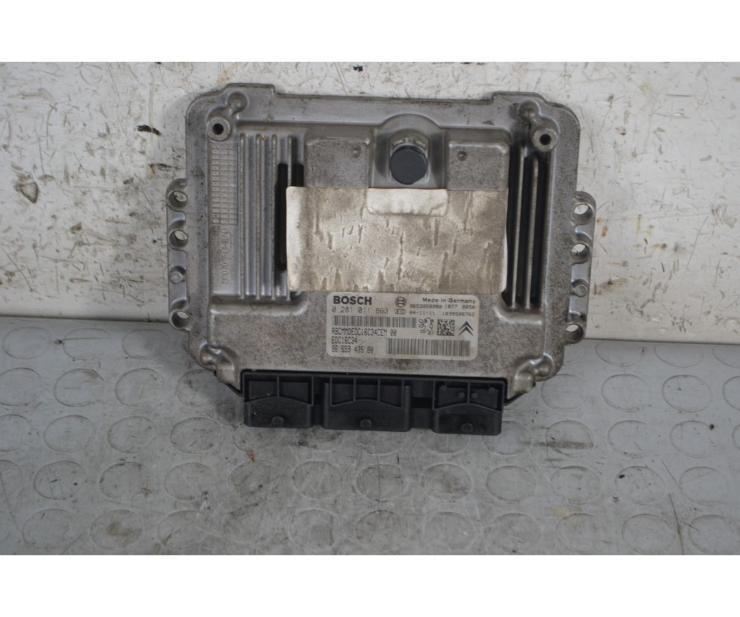 Centralina ECU Citroen C4 dal 2004 al 2010  Cod 9655943580  1669737806669