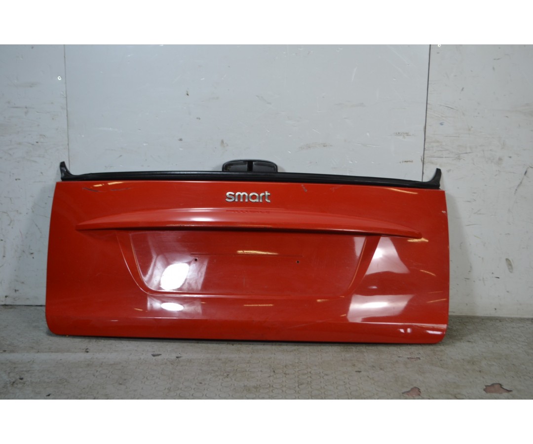 Portellone bagagliaio posteriore Smart Fortwo W451 Dal 2007 al 2015 Colore rosso  1669802492230