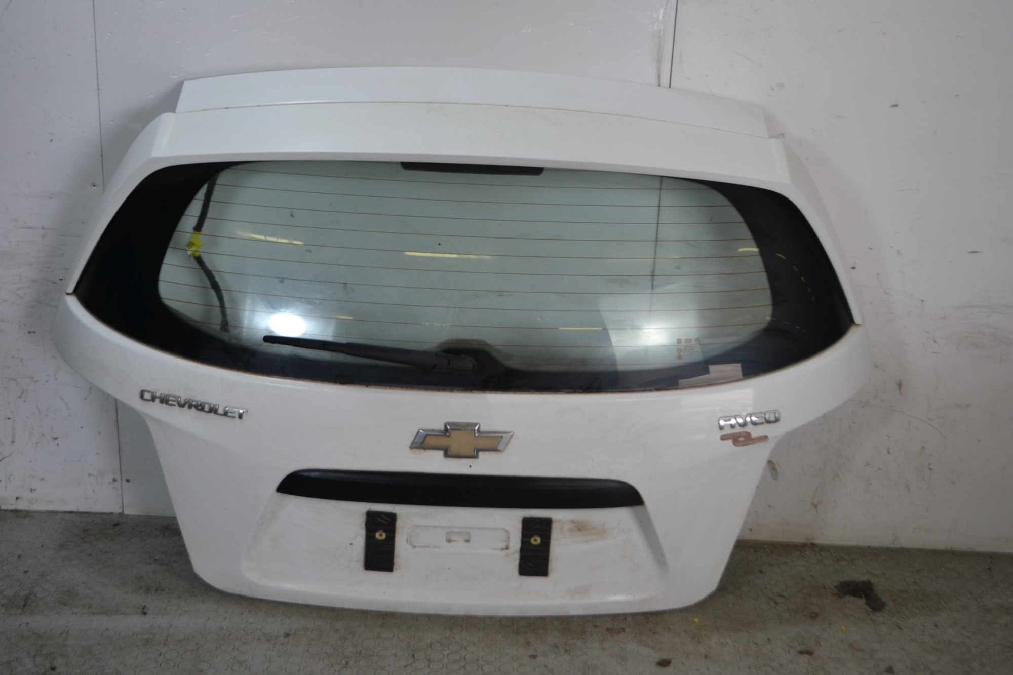 Portellone bagagliaio posteriore Chevrolet Aveo Dal 2011 al 2020 Bianco  1669807414428