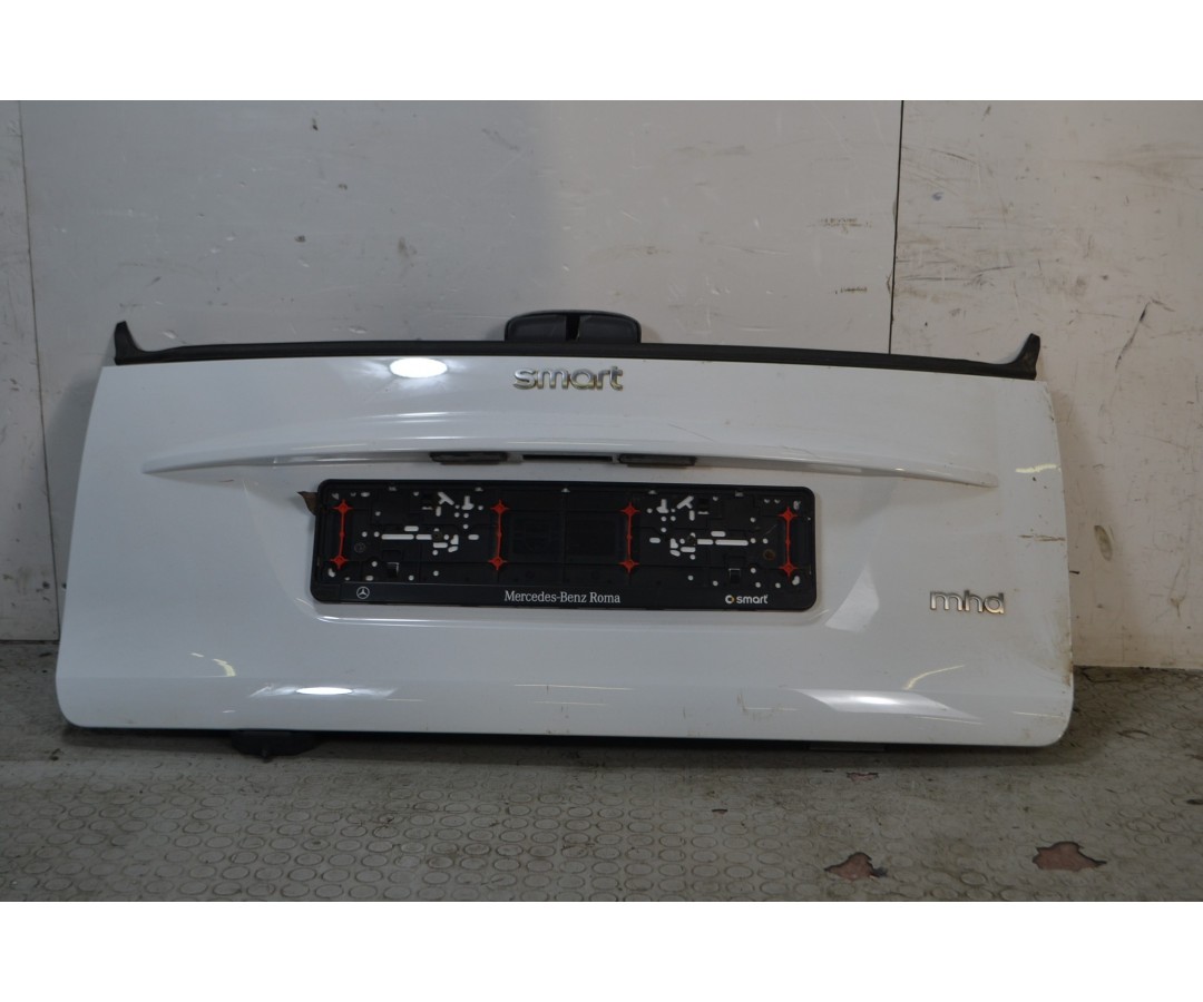 Portellone bagagliaio posteriore Smart Fortwo W451 Dal 2007 al 2015 Colore bianco  1669888633121