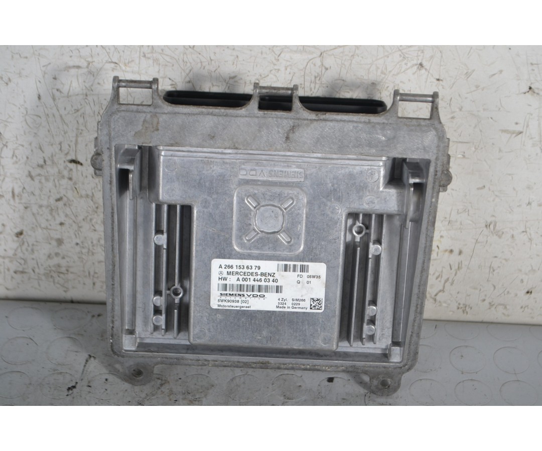 Centralina ECU Mercedes Classe A W169 dal 2004 al 2012 Cod a2661536379  1669969194749