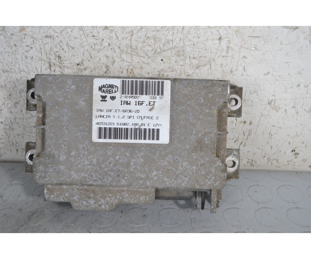 Centralina ECU Lancia Y Dal 1995 al 2003 Cod 46531221  1670339315602