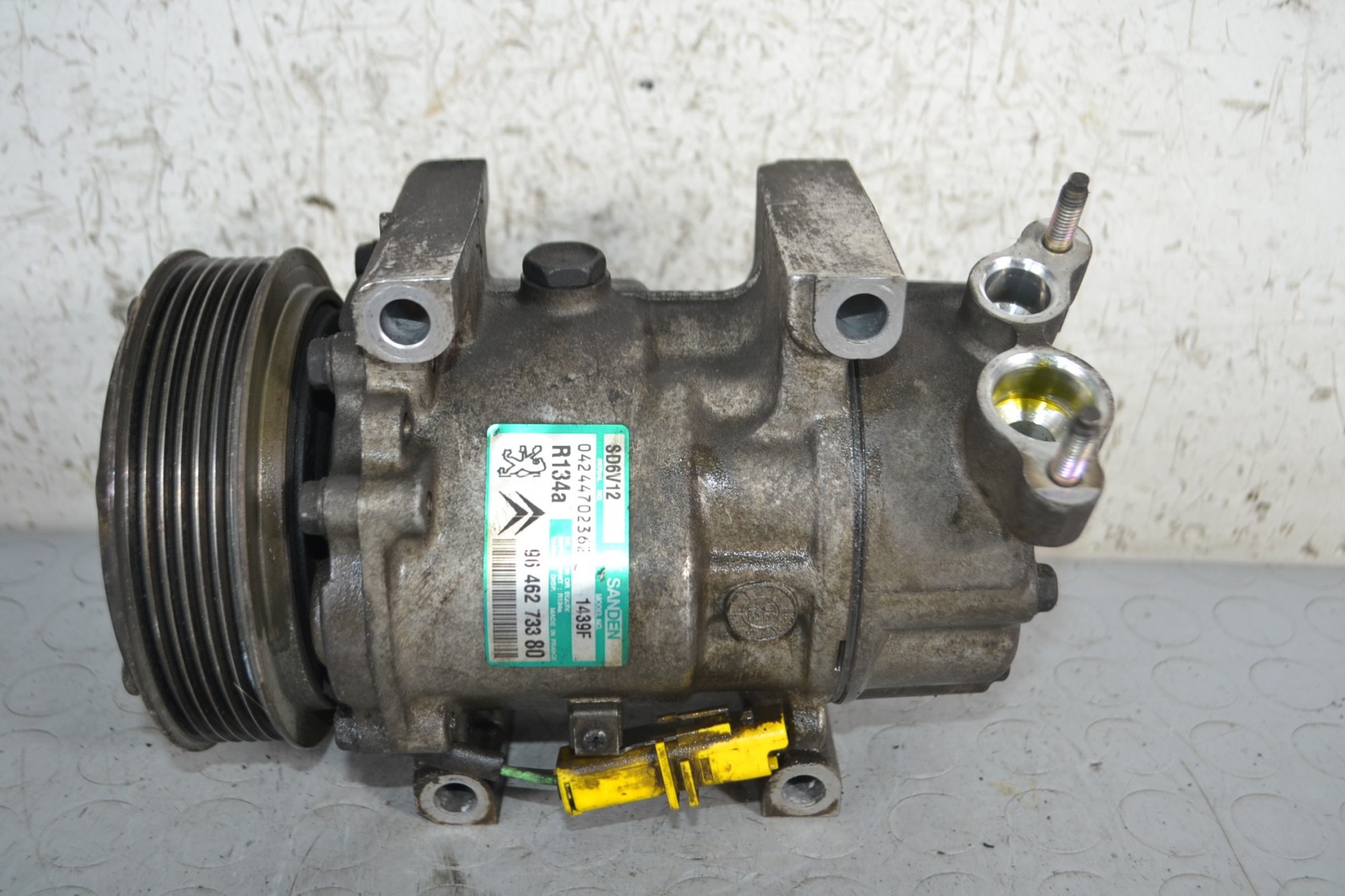 Compressore AC Citroen C3 Dal 2002 al 2009 Cod 9646273380  1670410502044