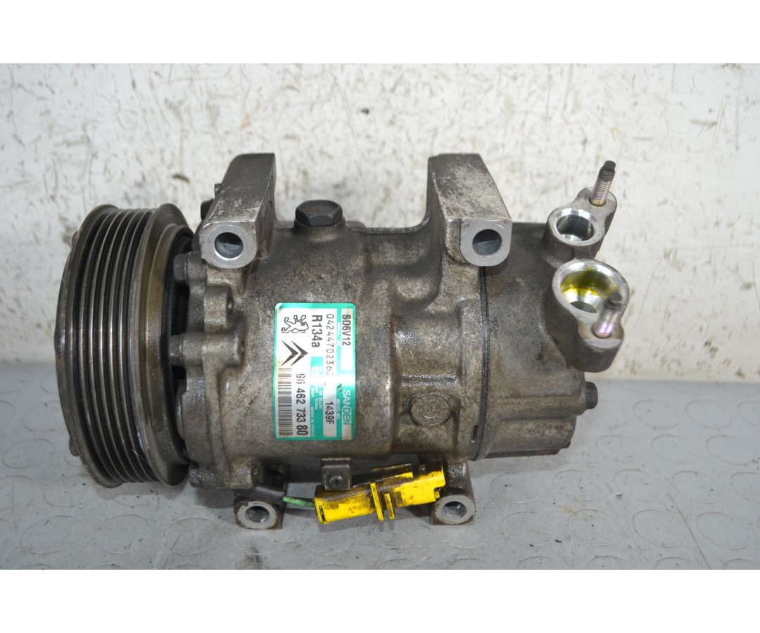 Compressore AC Citroen C3 Dal 2002 al 2009 Cod 9646273380  1670410502044