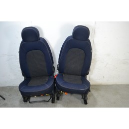 Sedili anteriori Lancia Musa Dal 2004 al 2007 Colore blu in tessuto  1670577767454