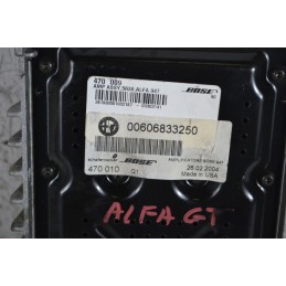 Amplificatore Alfa Romeo GT Dal 2003 al 2010 Cod 00606833250  1671118625943