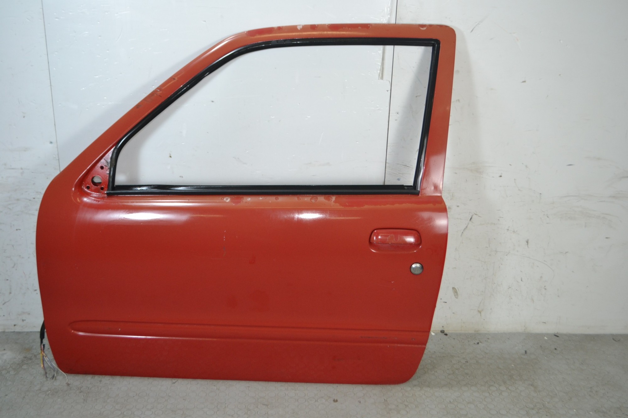 Portiera sportello sinistro SX Fiat Seicento Dal 1998 al 2010 Colore rosso  1671624000388