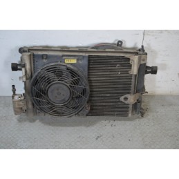 Pacco radiatori + elettroventola Opel Astra G Dal 1998 al 2006 Cod 90570739  1672146657722