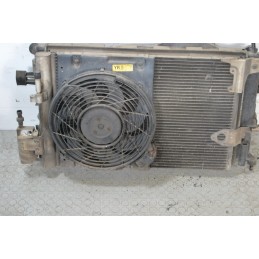 Pacco radiatori + elettroventola Opel Astra G Dal 1998 al 2006 Cod 90570739  1672146657722