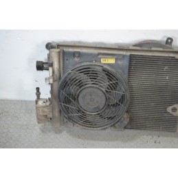 Pacco radiatori + elettroventola Opel Astra G Dal 1998 al 2006 Cod 90570739  1672146657722