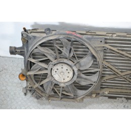 Pacco radiatori + elettroventola Opel Astra G Dal 1998 al 2006 Cod 90570739  1672146657722