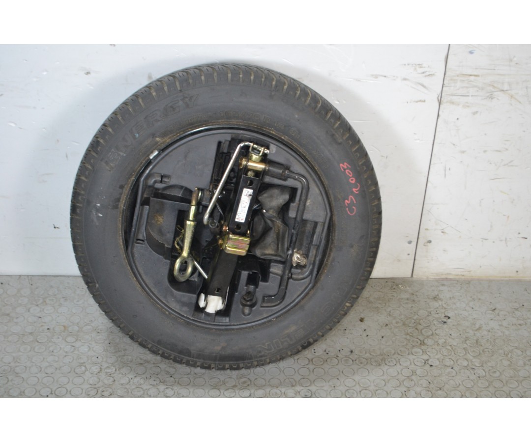 Ruota di scorta + kit montaggio Citroen C3 I Dal 2002 al 2009 Misura 165/70 R14 81T  1672151481657