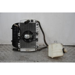 Radiatore + Elettroventola Con Vaschetta Piaggio X9 250 Dal 1999 al 2002  1672927456261