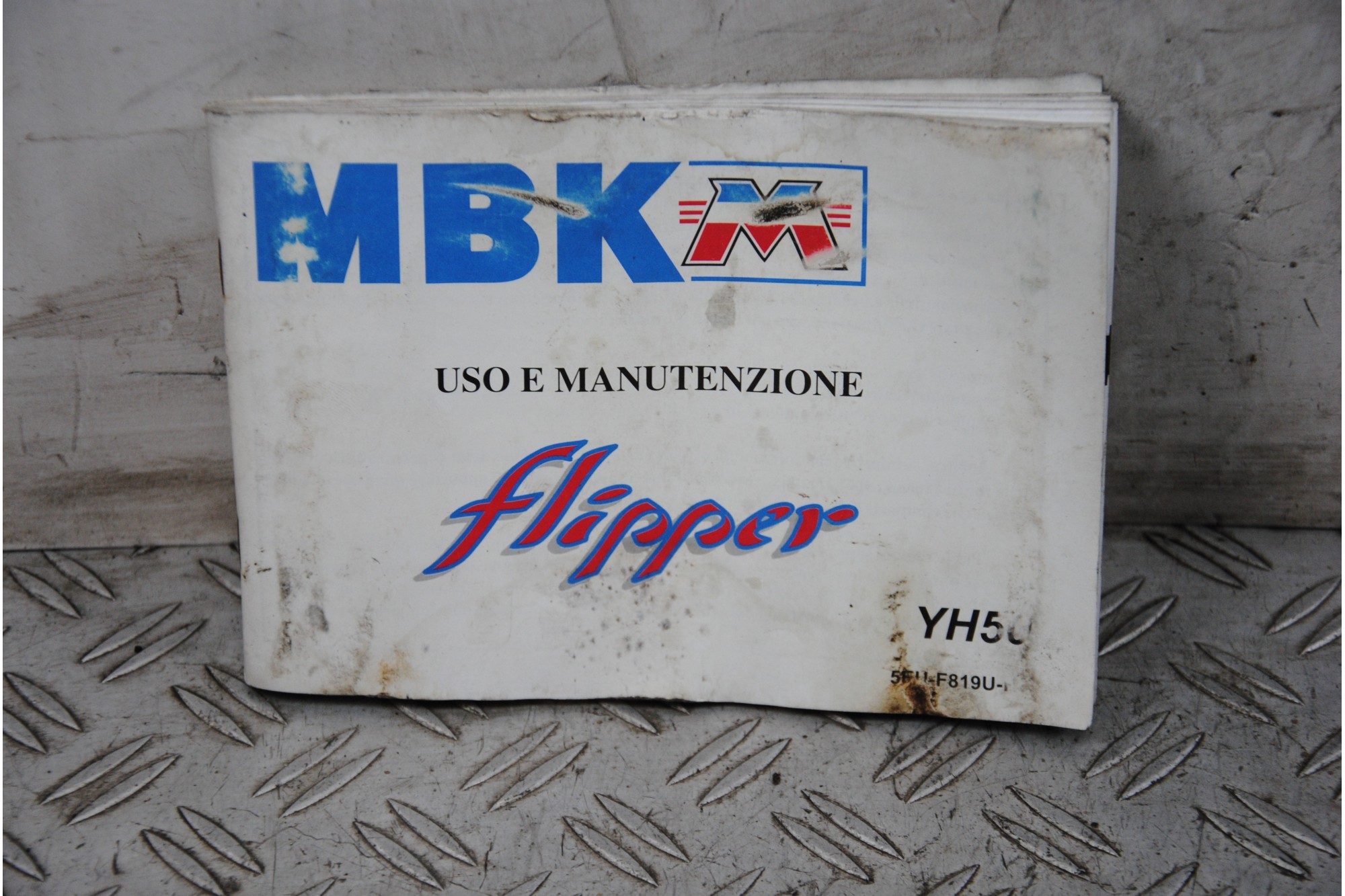 Libretto Uso E Manutenzione MBK Flipper dal 2004 al 2018  1673436562504