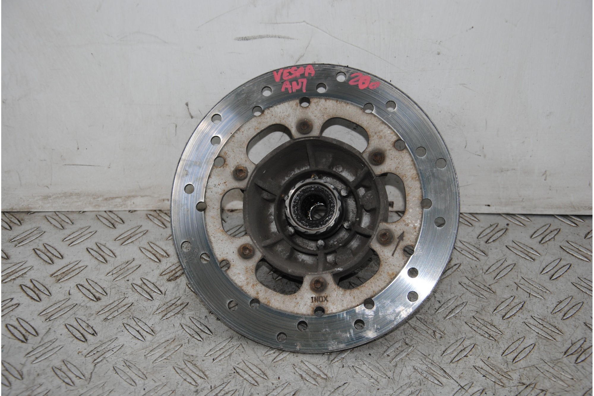 Mozzo Ruota Anteriore Piaggio Vespa GT 200 L Dal 2003 al 2006  1673859295829