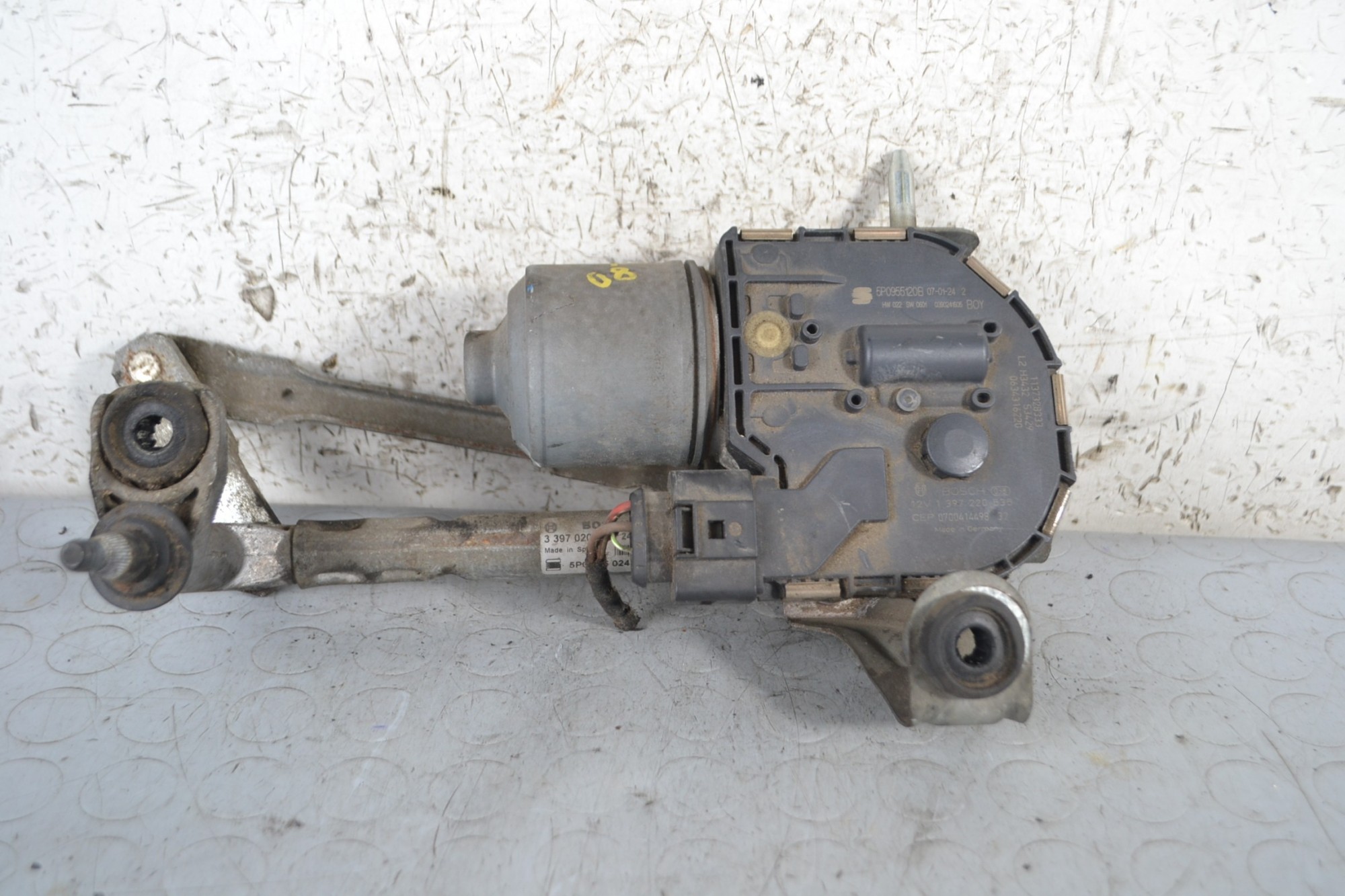 Motorino tergicristallo anteriore Seat Altea Xl Dal 2006 al 2015 Cod 3397020916  1673943007659