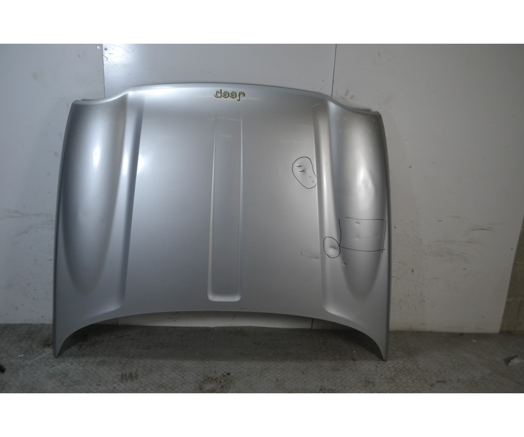 Cofano anteriore Jeep Cherokee Dal 2002 al 2007 Grigio argento  1673961229774