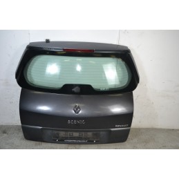 Portellone bagagliaio posteriore Renault Scenic II Dal 2003 al 2009 Grigio antracite  1673964169626