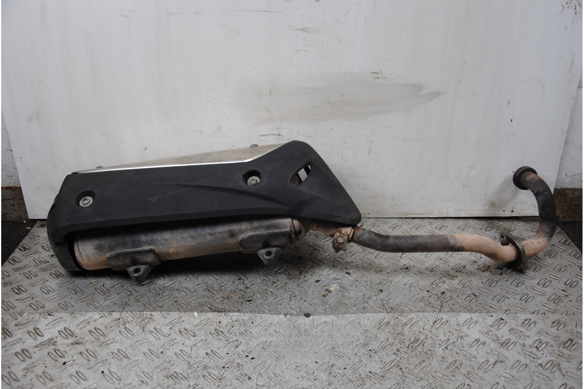 Marmitta Terminale Di Scarico Honda Sh 300 Dal 2006 al 2010  1674057362962
