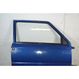 Portiera sportello anteriore destra DX Fiat Panda 141 Dal 1980 al 2003 Blu  1674056807778