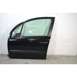 Portiera sportello anteriore SX Citroen C3 Dal 2002 al 2009 Colore nero  1674126478167