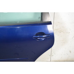 Portiera sportello posteriore SX Volkswagen Polo Dal 2001 al 2009 Colore blu  1674462220246